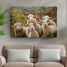 Load image into Gallery viewer, Curious Sheep Canvas Wall Art