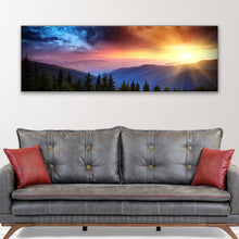 Load image into Gallery viewer, Purple And Sunrise Canvas Wall Art