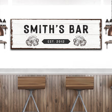 Load image into Gallery viewer, Family Bar Sign
