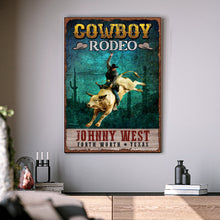 Load image into Gallery viewer, Cowboy Rodeo Show Sign