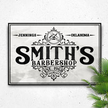 Load image into Gallery viewer, Barbershop Sign IV
