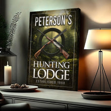 Load image into Gallery viewer, Family Hunting Lodge Sign