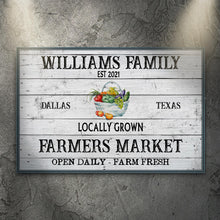 Load image into Gallery viewer, Farmers Market Sign II