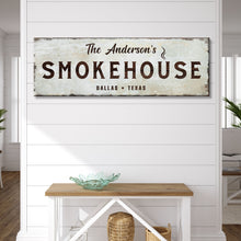 Load image into Gallery viewer, Family Smokehouse Sign