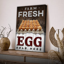 Load image into Gallery viewer, Sold Here Farm Fresh Eggs Sign