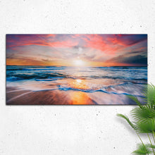 Load image into Gallery viewer, Sunrise Over The Horizon Canvas Wall Art
