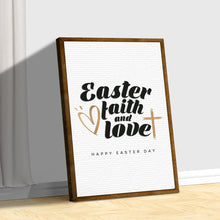 Load image into Gallery viewer, Easter Faith , Easter Love Sign