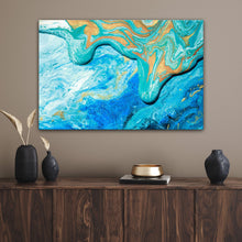 Load image into Gallery viewer, Abstract Sea Canvas Wall Art