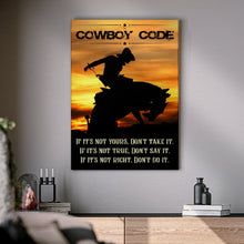 Load image into Gallery viewer, Cowboy Code Sign II