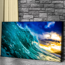 Load image into Gallery viewer, Fast Waves Canvas Wall Art