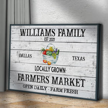 Load image into Gallery viewer, Farmers Market Sign II