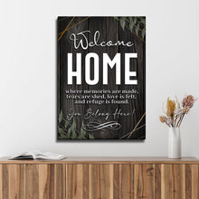 Load image into Gallery viewer, You Belong Here Welcome Home Entryway Sign