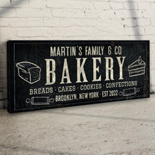 Load image into Gallery viewer, Breads, Cakes, Cookies, Confections Bakery Sign