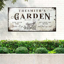 Load image into Gallery viewer, Family Garden Sign
