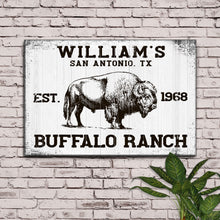 Load image into Gallery viewer, Buffalo Ranch Sign II
