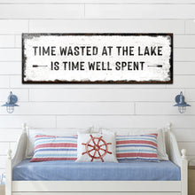 Load image into Gallery viewer, Time At The Lake Sign