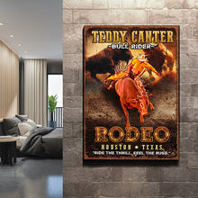 Load image into Gallery viewer, Cowboy Rodeo Bull Rider Sign