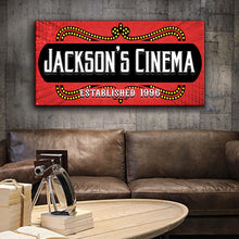 Load image into Gallery viewer, Family Cinema Sign III