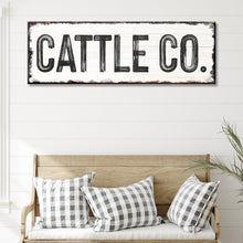 Load image into Gallery viewer, Cattle Co Sign