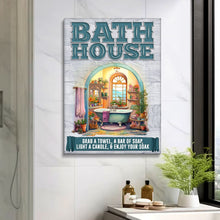 Load image into Gallery viewer, Enjoy Your Soak Bath House Sign
