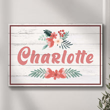 Load image into Gallery viewer, Flower Kids Room Sign