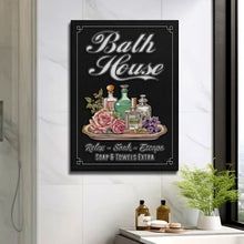Load image into Gallery viewer, Relax Soak Escape Bath House Sign