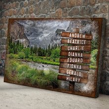 Load image into Gallery viewer, Lake Family Name Sign