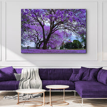 Load image into Gallery viewer, Jacaranda Trees Canvas Wall Art