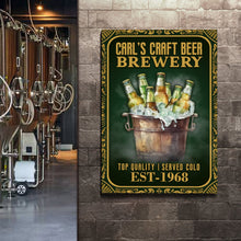 Load image into Gallery viewer, Craft Beer Brewery Sign