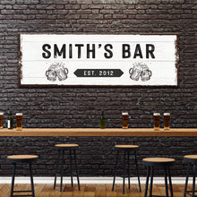 Load image into Gallery viewer, Family Bar Sign
