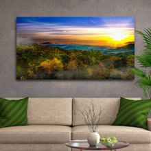 Load image into Gallery viewer, Foggy Mountain At Sunrise Canvas Wall Art