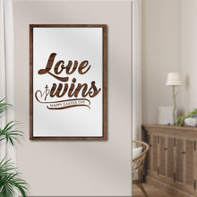 Load image into Gallery viewer, Easter Love Wins Sign