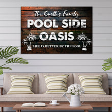 Load image into Gallery viewer, Poolside Oasis Sign