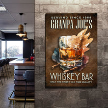 Load image into Gallery viewer, Only The Finest Whiskey Bar Sign