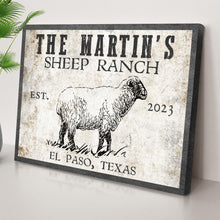 Load image into Gallery viewer, Sheep Ranch Sign II