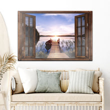 Load image into Gallery viewer, Calming Lake Scenery Canvas Wall Art