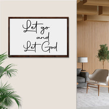 Load image into Gallery viewer, Let go And Let God Sign
