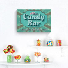 Load image into Gallery viewer, Love Is Sweet Take A Treat Candy Bar Sign III