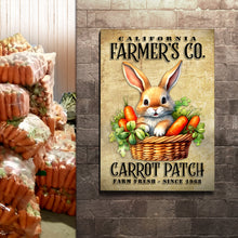Load image into Gallery viewer, Farm Fresh Carrot Patch Sign