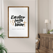 Load image into Gallery viewer, Easter Faith , Easter Love Sign