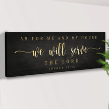 Load image into Gallery viewer, Joshua 24:15 - We Will Serve The Lord Sign III