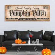 Load image into Gallery viewer, Family Farms Pumpkin Patch Sign II