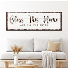 Load image into Gallery viewer, Bless This Home Sign