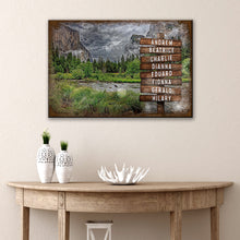 Load image into Gallery viewer, Lake Family Name Sign