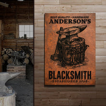 Load image into Gallery viewer, Best Quality Handmade Blacksmith Sign