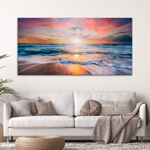 Load image into Gallery viewer, Sunrise Over The Horizon Canvas Wall Art