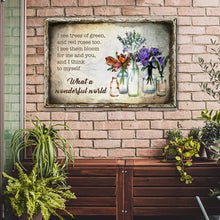 Load image into Gallery viewer, What A Wonderful World Sign VIII