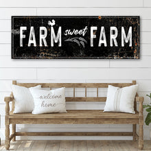 Load image into Gallery viewer, Farm Sweet Farm Sign