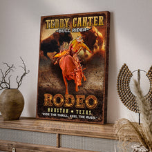 Load image into Gallery viewer, Cowboy Rodeo Bull Rider Sign
