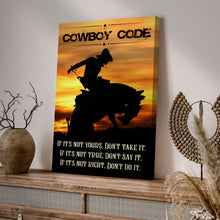 Load image into Gallery viewer, Cowboy Code Sign II